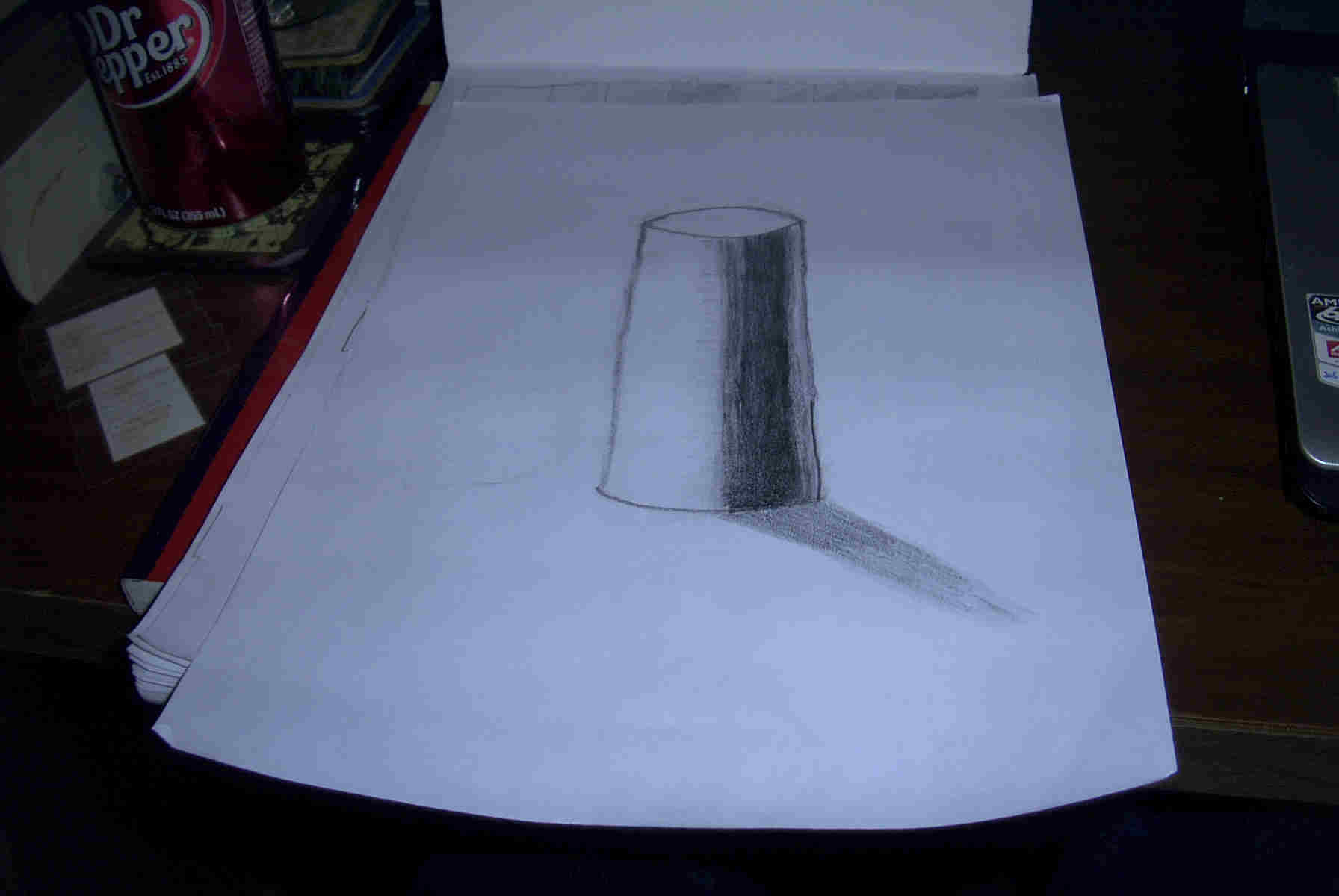 1st Drawing of a Cylinder